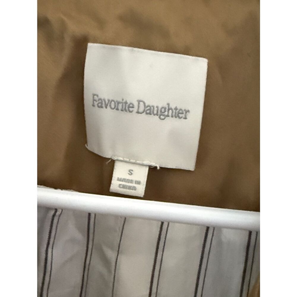 Favorite Daughter Tan Belted Trench Coat - Picture 5 of 6